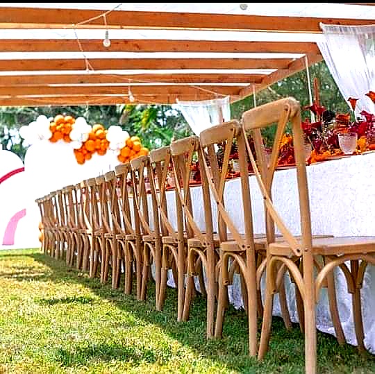 Pagola Tent 6x6m for Hire – 50 Seater shading a kids birthday party in Nairobi - view 6