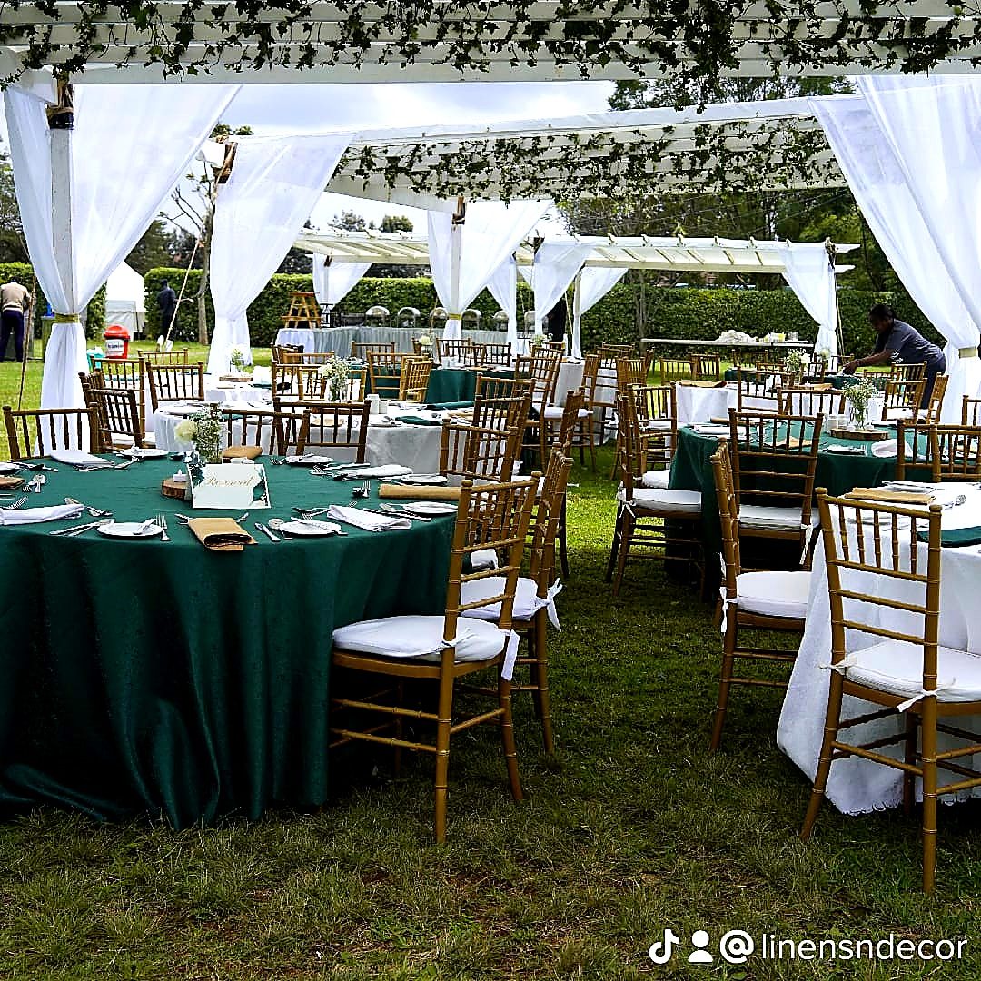 Pagola Tent 6x6m with Greeneries for Hire – 50 Seater shading a kids birthday party in Nairobi - view 4