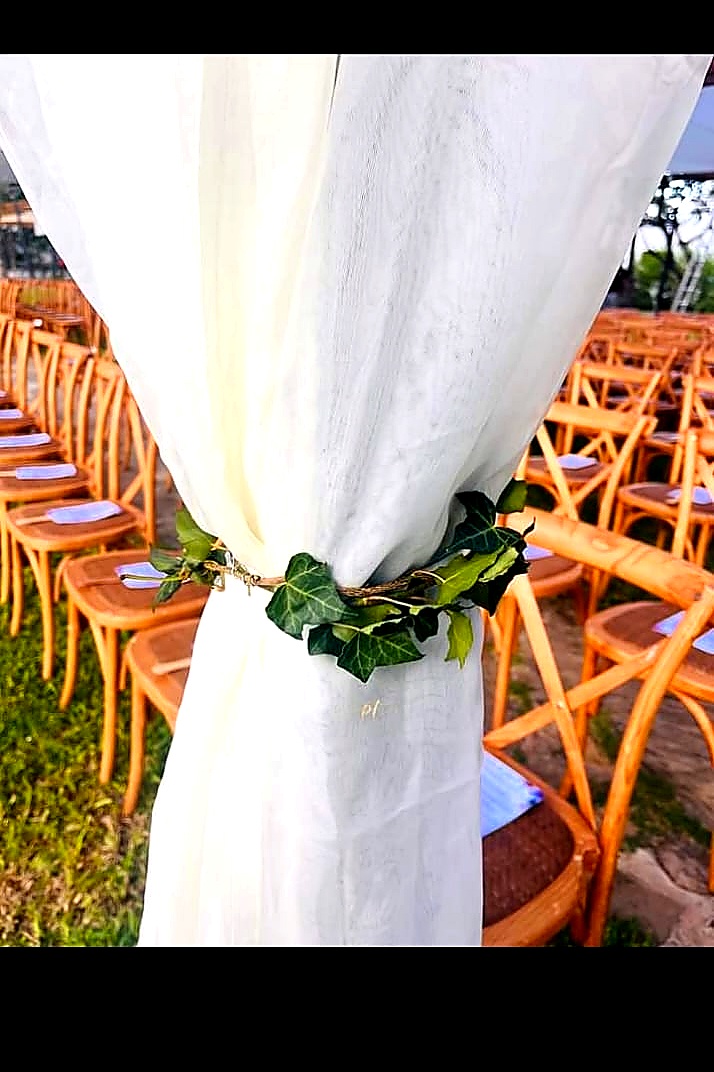 Pagola Tent 6x6m with Greeneries for Hire – 50 Seater shading a kids birthday party in Nairobi - view 5
