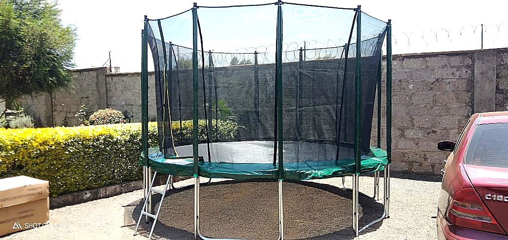 12ft Trampoline for Hire for a kids birthday party in Nairobi - view 3