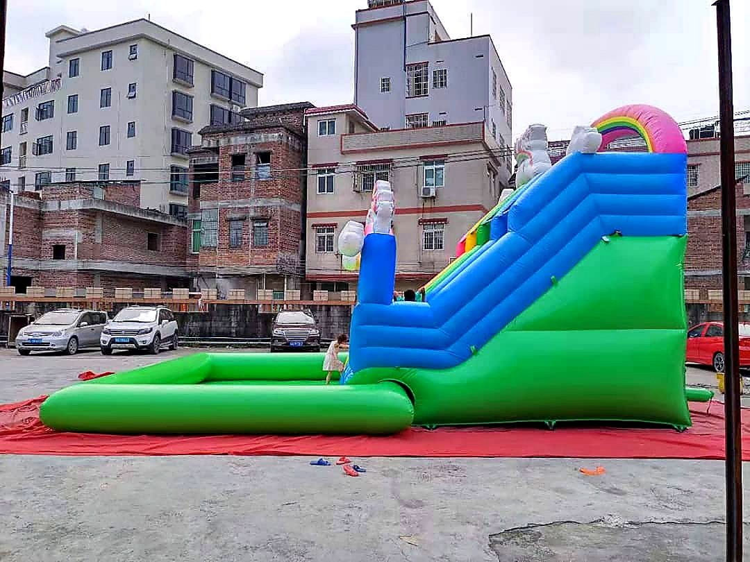 Water Slide Bouncing Castle for Hire for a kids summer pool party in Nairobi - view 3